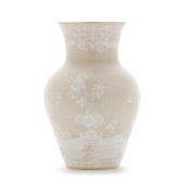 Ginori Oriente Italiano Meringa Ming Vase - 9"